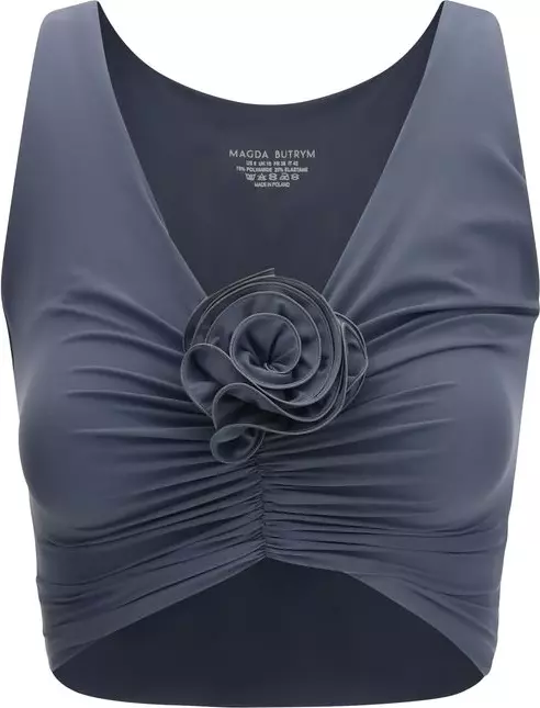 Gray Polyamide Swimwear