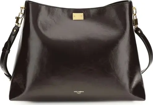 Brown Calf Leather Bos Taurus Shoulder Bag