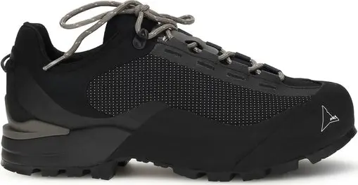 Black Polyamide Athletic Sneakers