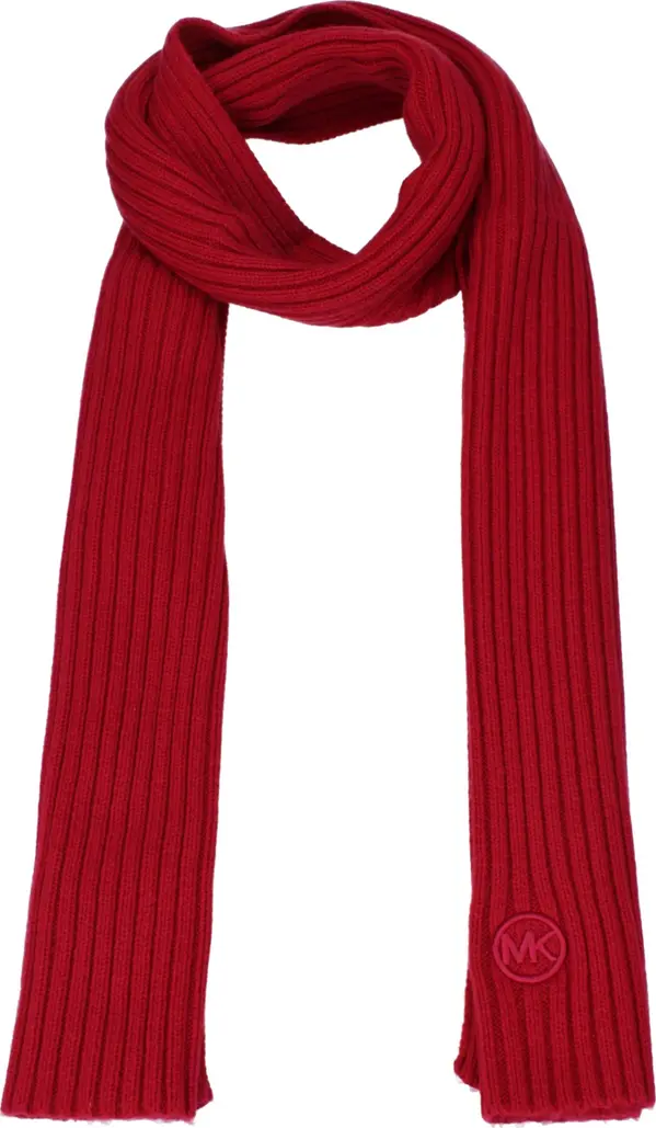 Pink Polyester Scarf