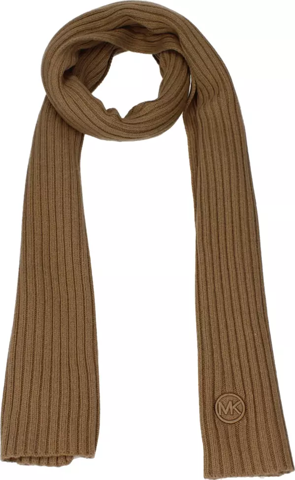 Brown Polyester Scarf