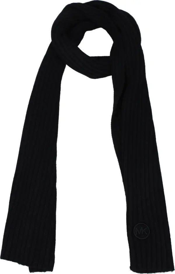 Black Polyester Scarf