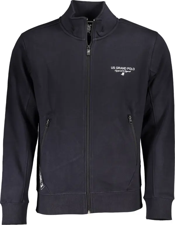 Blue Cotton Men's Sweatshirt