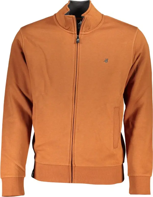 Marrone Cotton Men Sweatshirt