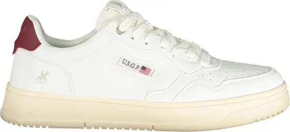 Bianco Poliuretano Uomo Sneaker