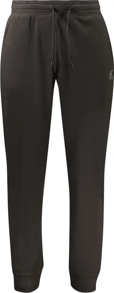 Black Polyester Men's Sweatpant