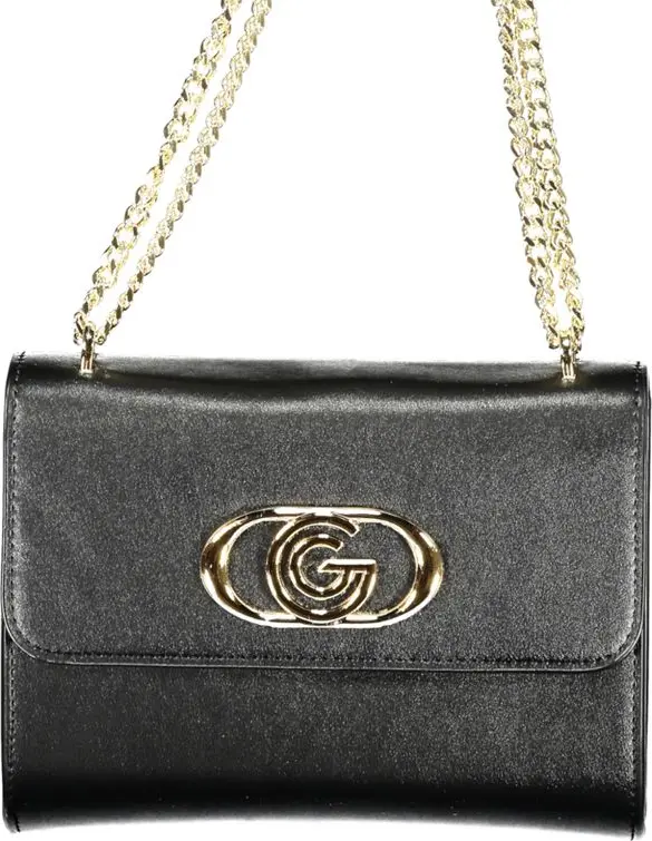 Black Poliuretano Women Handbag