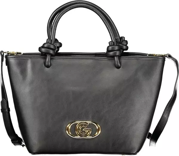 Nero Poliuretano Women Handbag