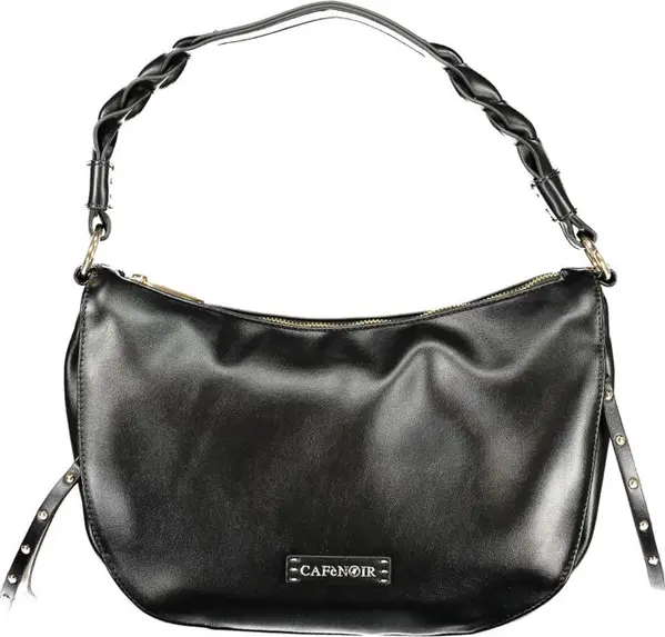 Nero Poliuretano Women Shoulder Bag