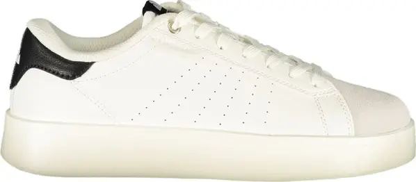 Bianco Polyurethane Women Sneaker