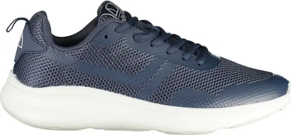 Blu Polyester Men Sneaker