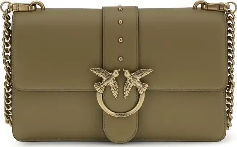 Bicolor Calf Leather Bos Taurus Shoulder Bag