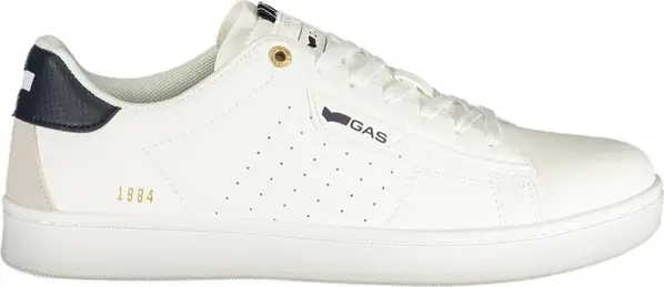 Bianco Polyurethane Men Sneaker