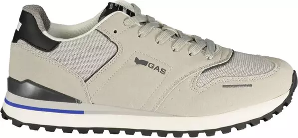 Grigio Polyurethane Men Sneaker