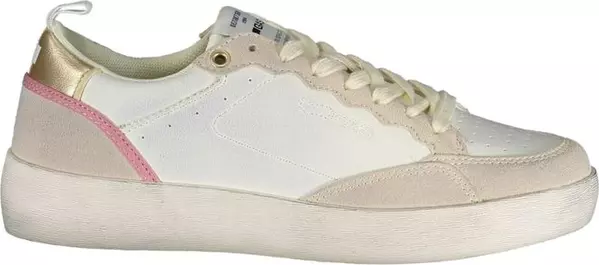 Bianco Polyurethane Women Sneaker
