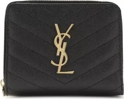 Black Calf Leather Bos Taurus Wallet
