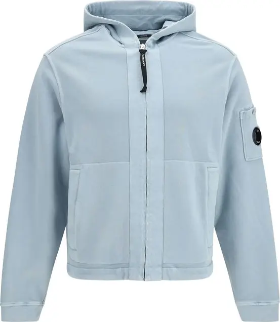 Blue Cotton Sweatshirt