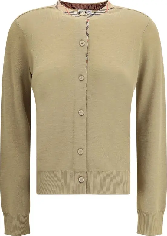 Brown Wool Oves Aries Cardigan