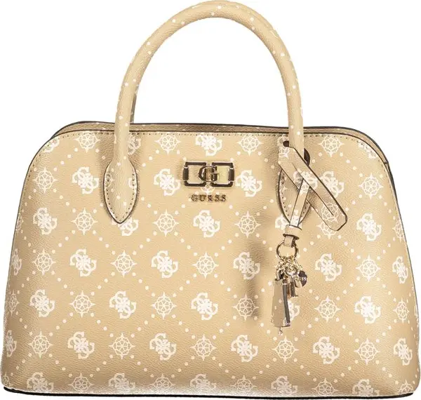Black Polyurethane Women Shoulder Bag