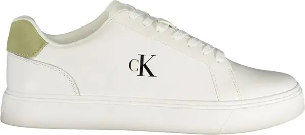 Bianco Polyurethane Men Sneaker