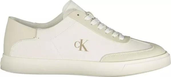 Bianco Polyester Woman Sneaker
