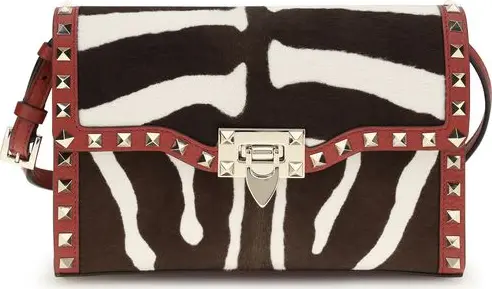 Multicolor Calf Leather Bos Taurus Shoulder Bag