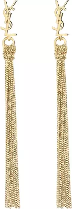 Gold Brass Earrings