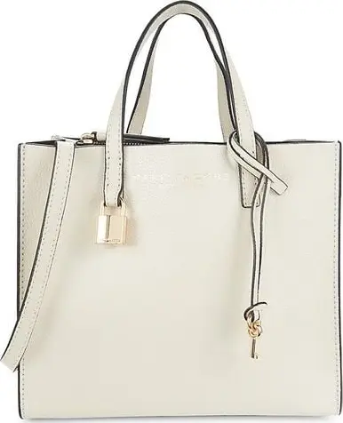 Women'S Mini Pebbled Tote - Marshmallow