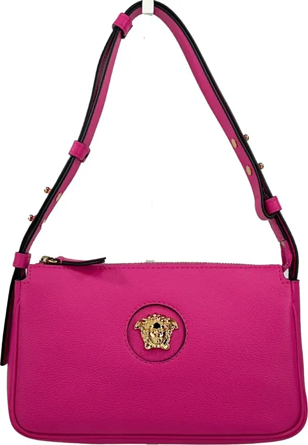 Versace La Medusa Vitello Shoulder Bag Purse
