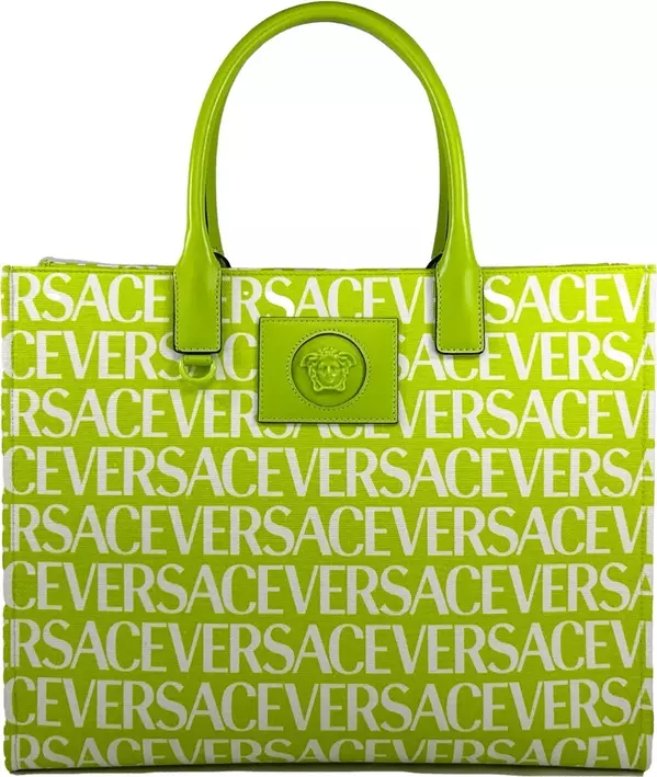 Versace Medusa Large Canvas Large Tote Bag