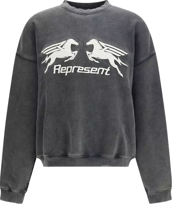 Gray Cotton Sweatshirt