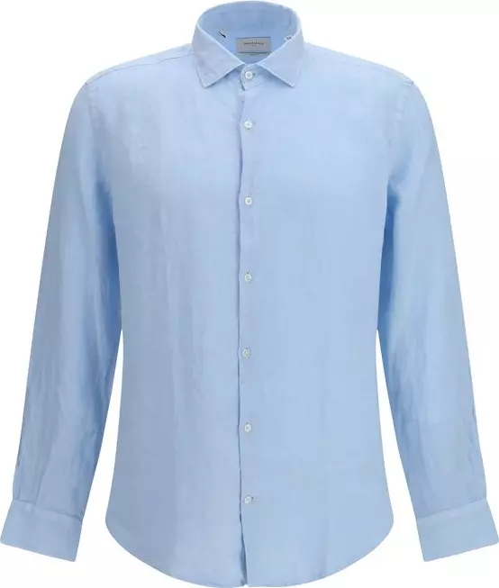 Blue Linen Shirt