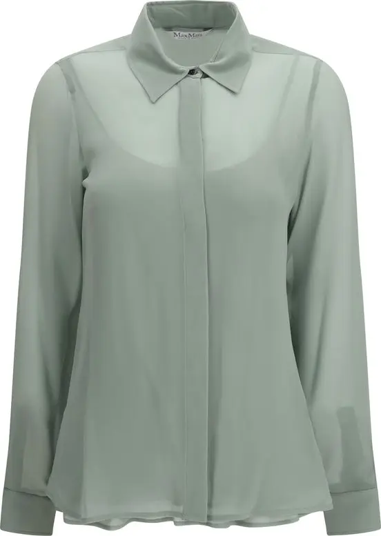 Bicolor Silk Shirt