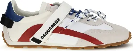 Multicolor Calf Leather Bos Taurus Sneakers
