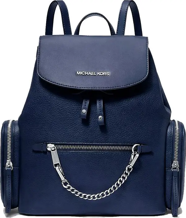 Blue Fur Backpack