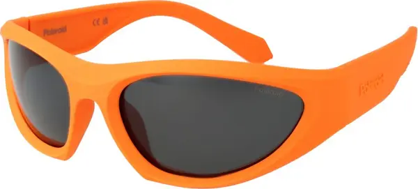 Orange Plastic Sunglasses