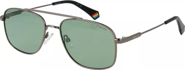 Gray Metal Sunglasses