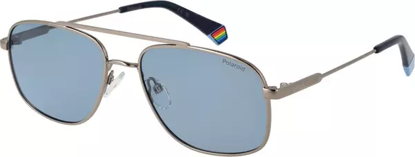 Gray Metal Sunglasses