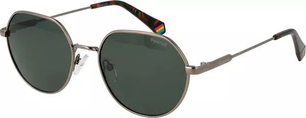 Gray Metal Sunglasses