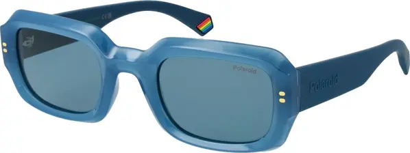 Blue Plastic Sunglasses