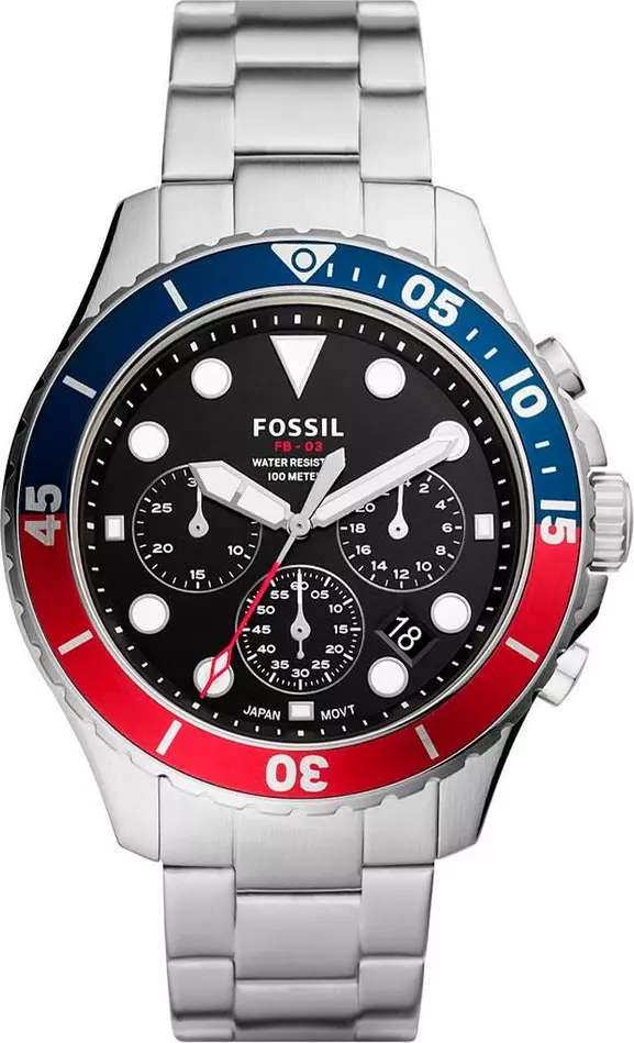 Gray Stainless Steel Sport Watch