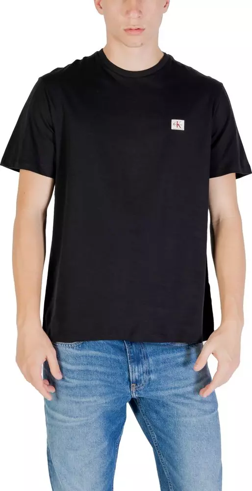 Black Cotton T-Shirt