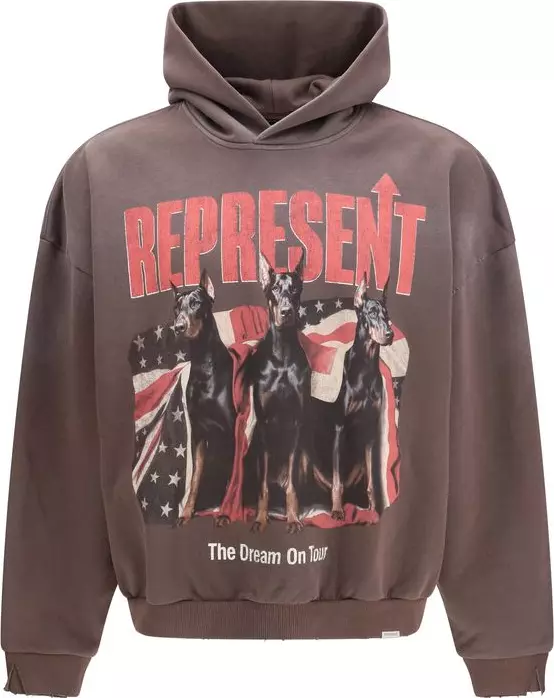 Brown Cotton Sweatshirt