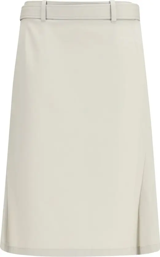 Gray Cotton Long Skirt