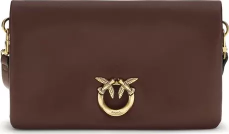 Purple Calf Leather Bos Taurus Shoulder Bag