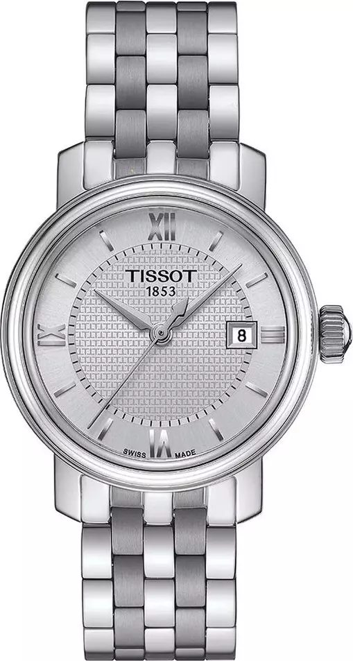 Gray Stainless Steel Dress Watch