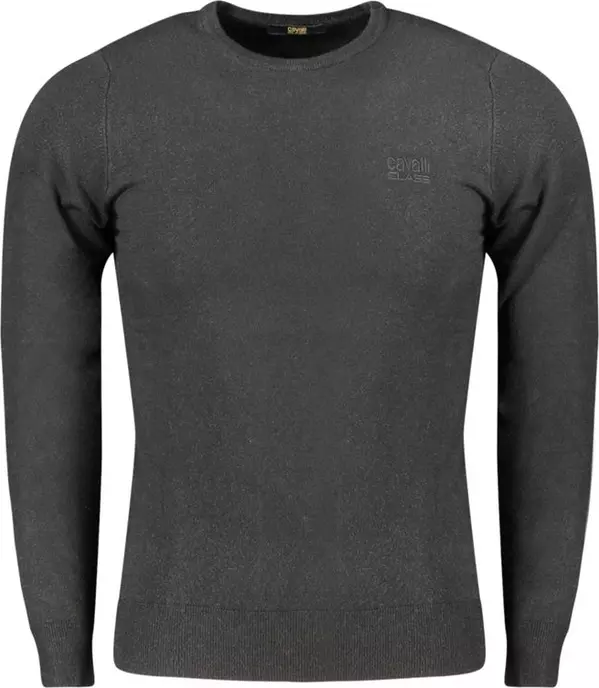 Nero Viscosa Uomo Maglia