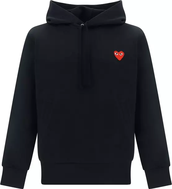 Black Polyester Sweatshirt