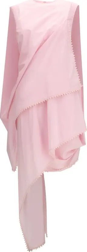 Multicolor Cotton Casual Dress