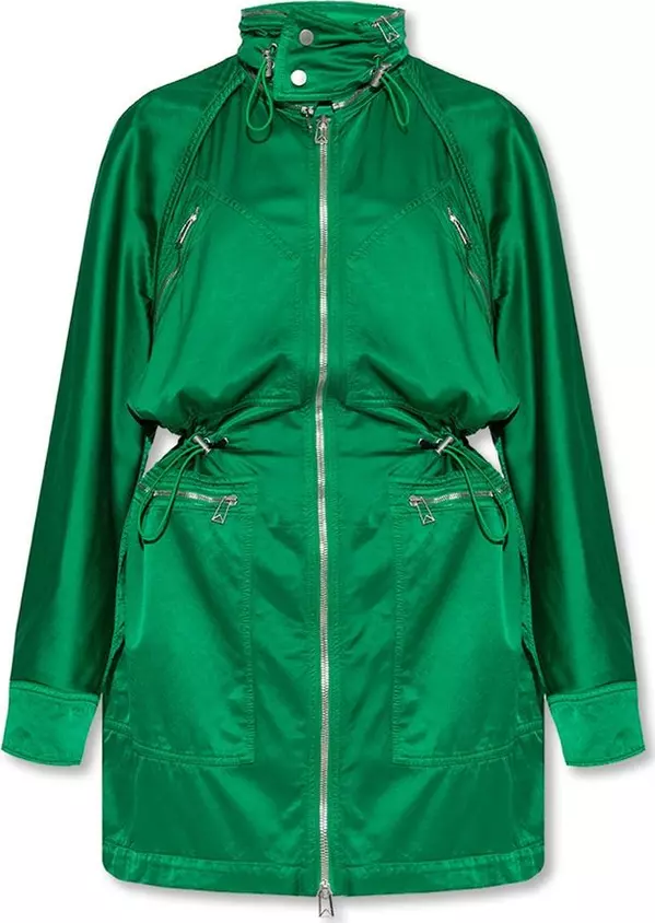 Bicolor Cotton Parka